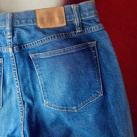 J. Crew ‘Slim Broken in Boyfriend Jean’ F4728 in Dark Wash Fall 2016 Size 28 - Picture 10 of 15